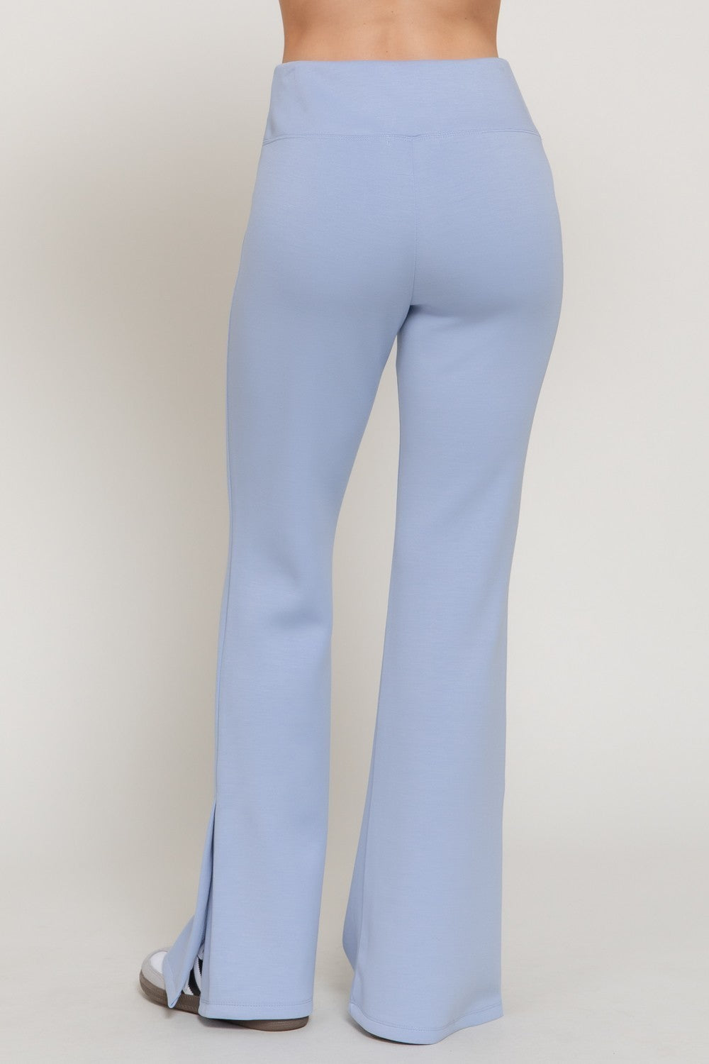 Flare Soft Bottom Slit Scuba Pant