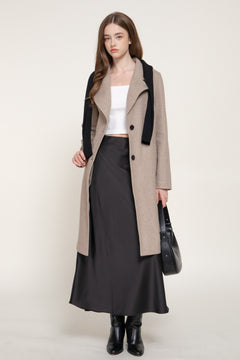 Long Sleeve Soft Long Coat
