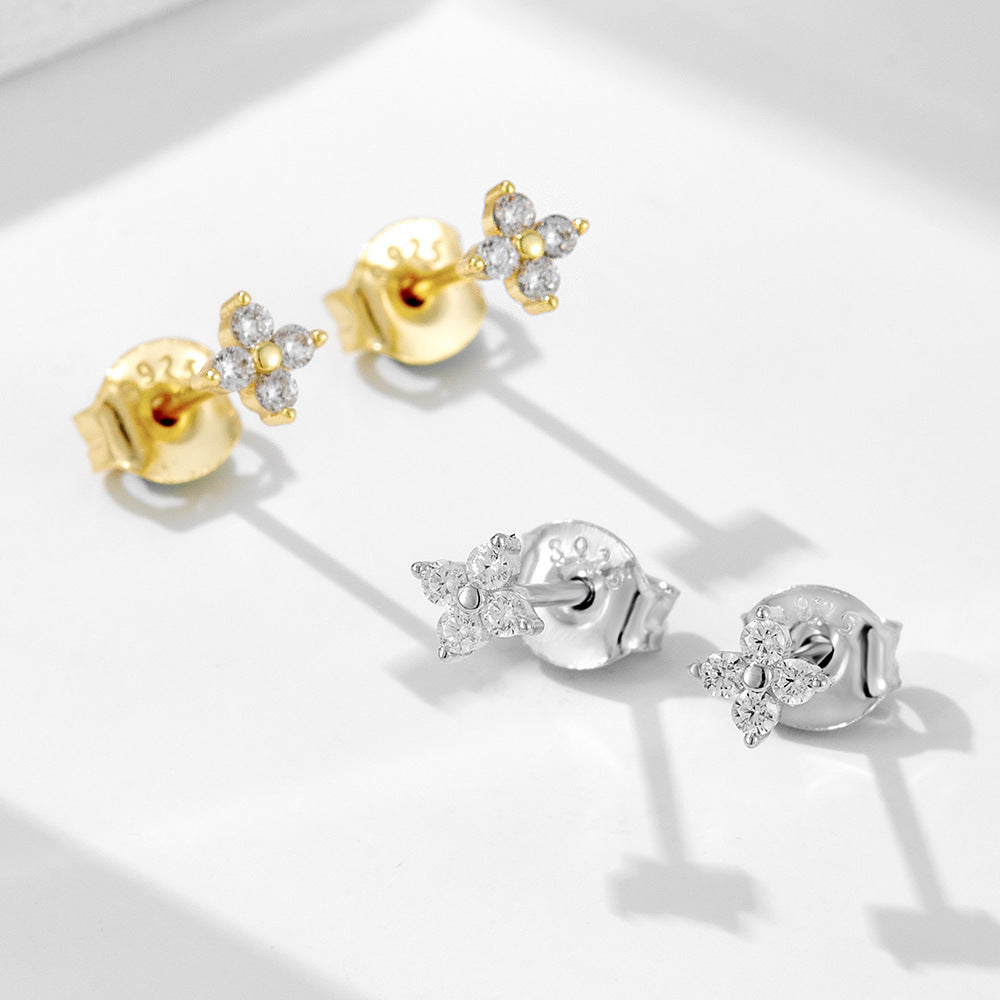Celestial Cluster Stud Earrings Stella Harte