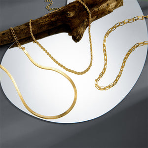 Golden Waves Necklace