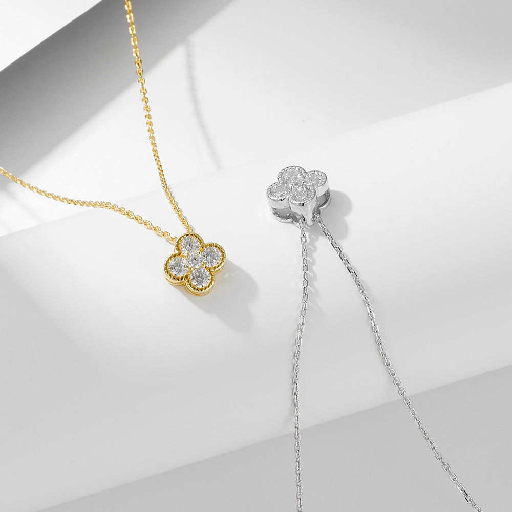 Dazzling Clover Necklace Stella Harte