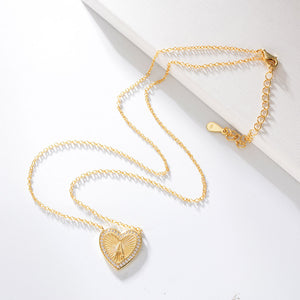 Serenity’s Heart Cipher Necklace