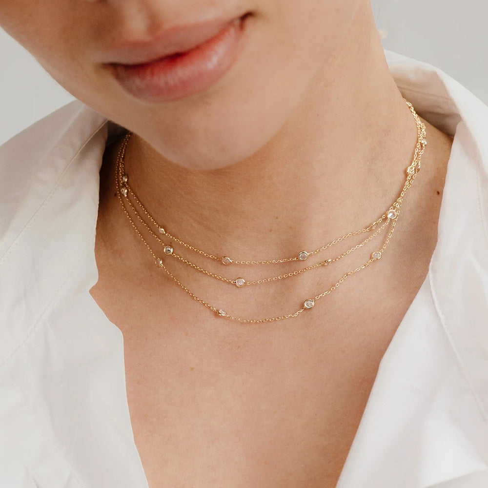 Stardust Ripple Necklace Stella Harte