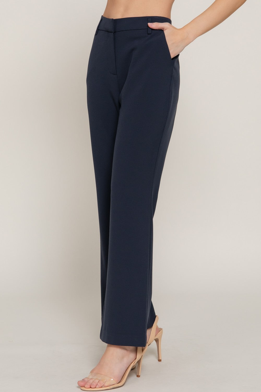 Straight Suit Pants