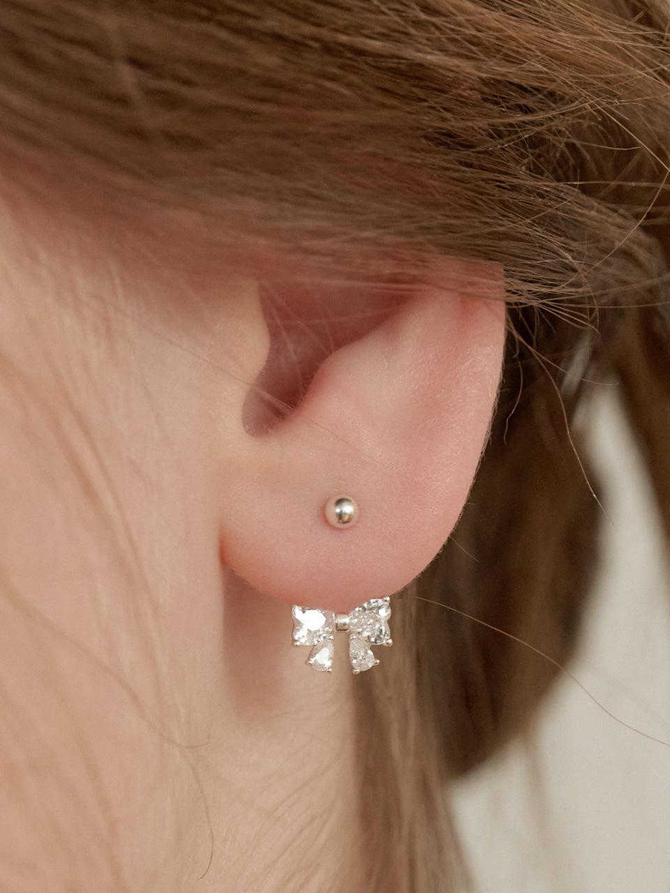 Petite Sparkle Butterfly Earrings Stella Harte