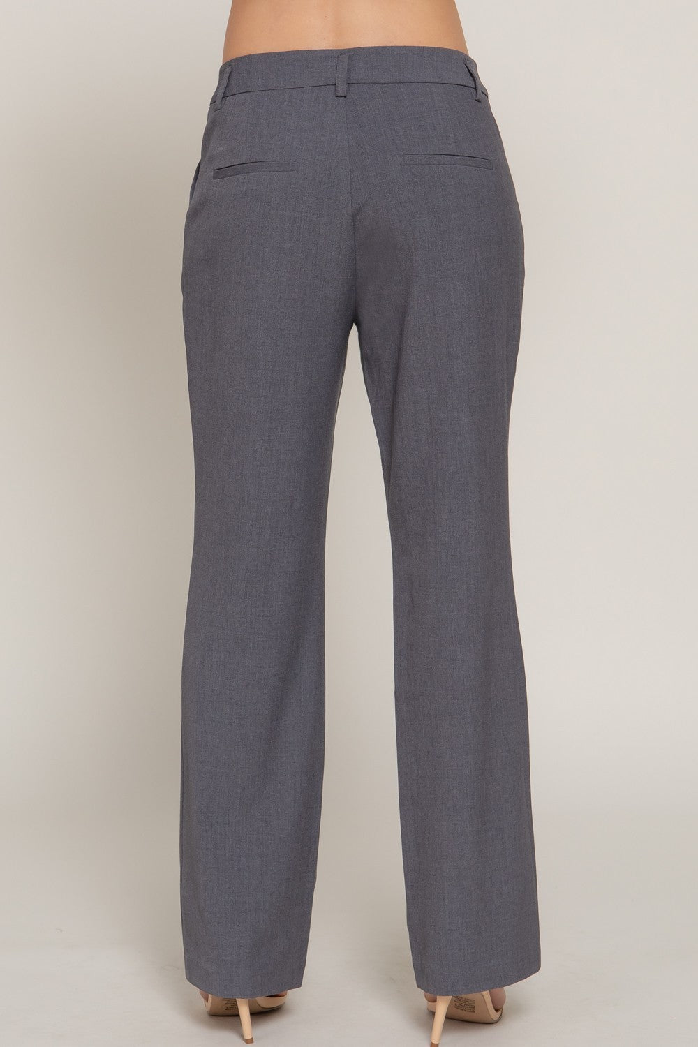 Straight Suit Pants