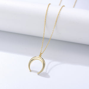 Crescent Whisper Necklace