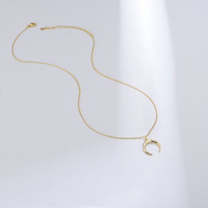 Crescent Whisper Necklace