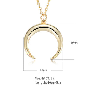 Crescent Whisper Necklace