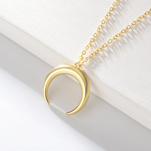Crescent Whisper Necklace
