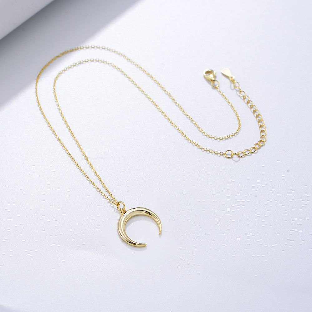 Crescent Whisper Necklace