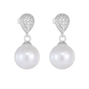 Lila’s DewdropPearl Earrings
