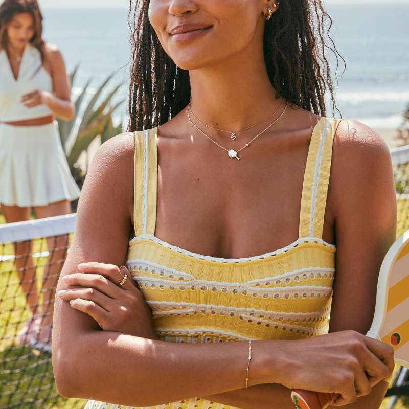 Champion's Paddle Charm Necklace Stella Harte