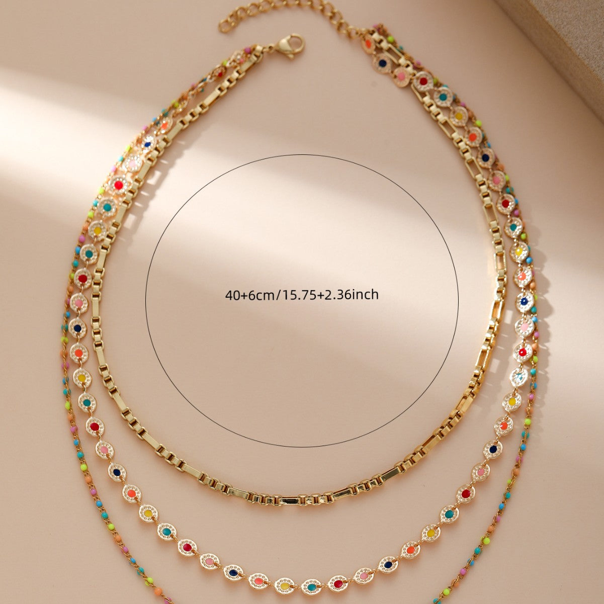 Rainbow Melody Necklace Stella Harte