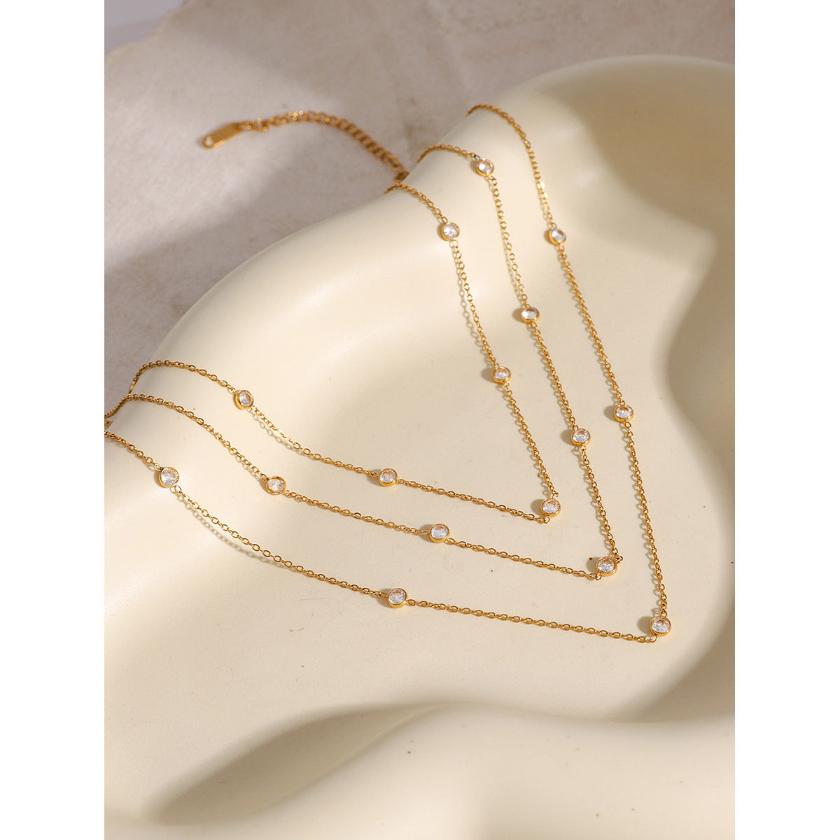 Stardust Ripple Necklace Stella Harte