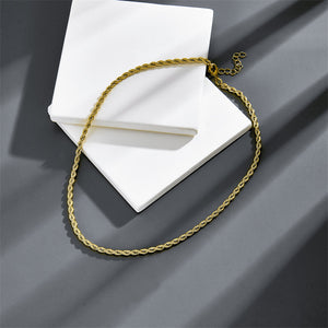 Golden Waves Necklace