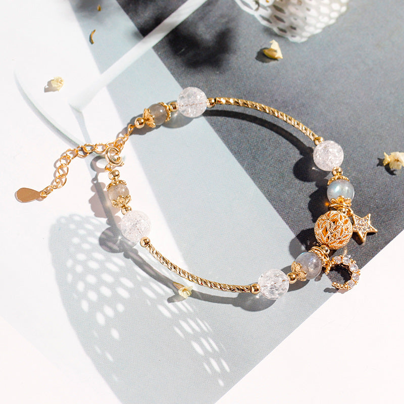 Celestial Crystal Whisper Bracelet