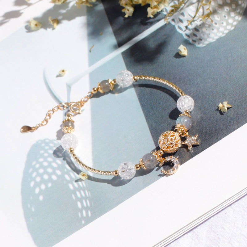 Celestial Crystal Whisper Bracelet