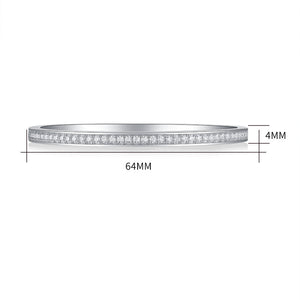 Radiant Pavé Cuff Bangle