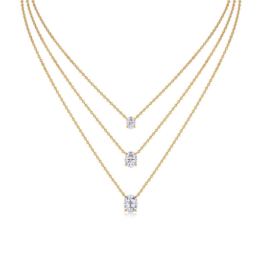 Tiered Spark Layer Necklace