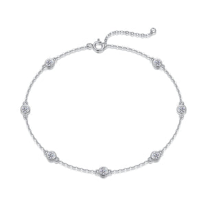 Starlit Bezel Chain Bracelet