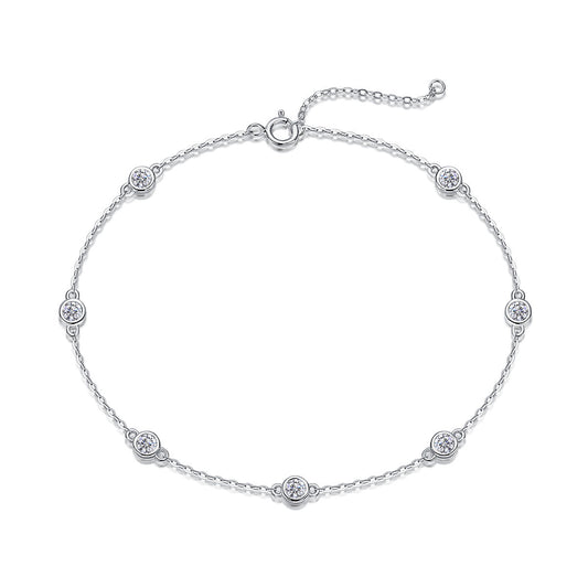 Starlit Bezel Chain Bracelet