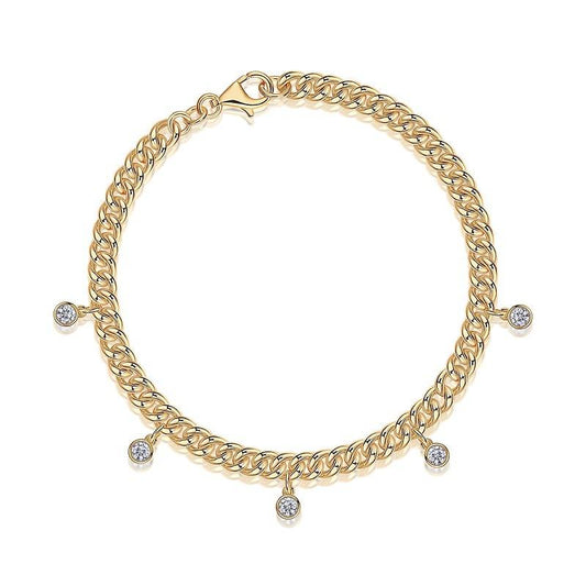 Dangle Bliss Chain Bracelet