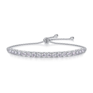 Square Eternity Slide Bracelet