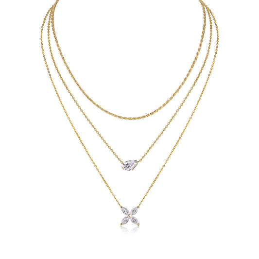 Pear Blossom Layer Necklace