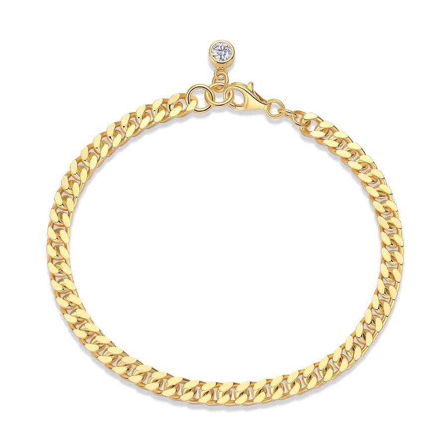 Heart Clasp Spark Bracelet
