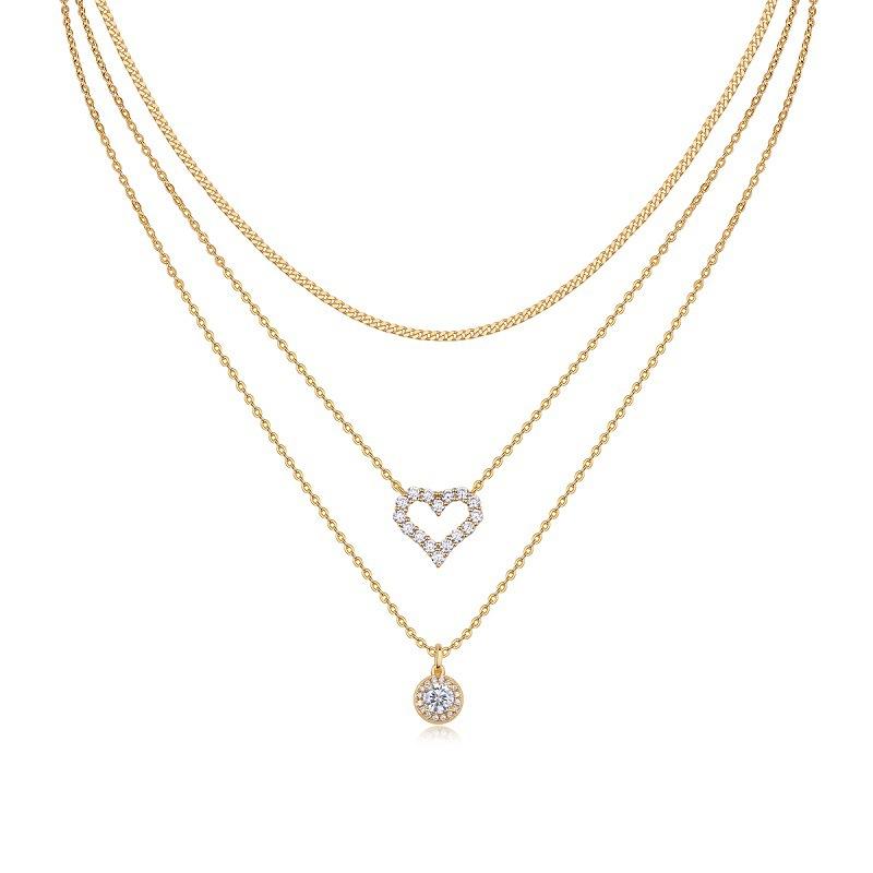Sparkle Bead Swing Necklace Stella Harte