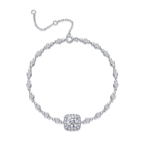 Eternal Halo Square Bracelet