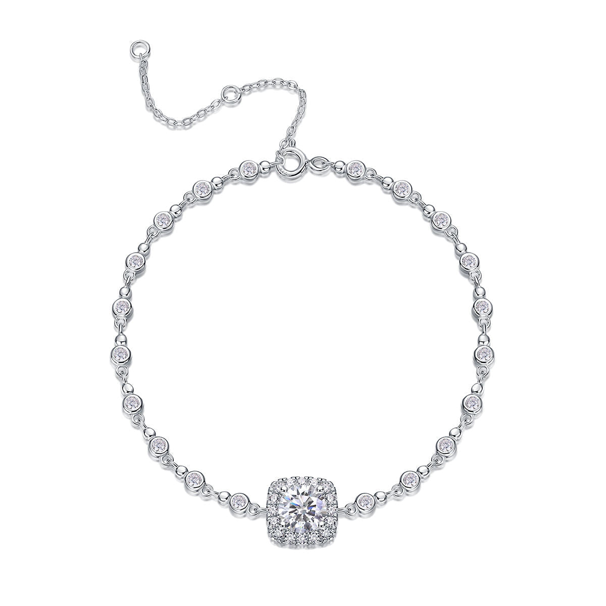 Eternal Halo Square Bracelet Stella Harte