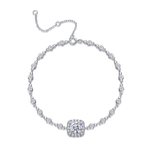 Eternal Halo Square Bracelet