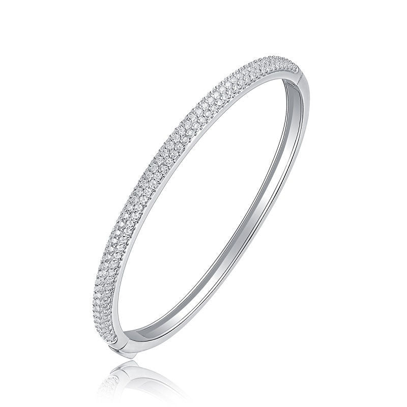 Pavé Eternity Bangle