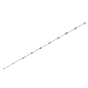 Starlit Bezel Chain Bracelet