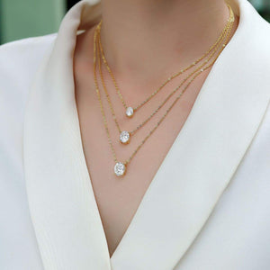 Tiered Spark Layer Necklace