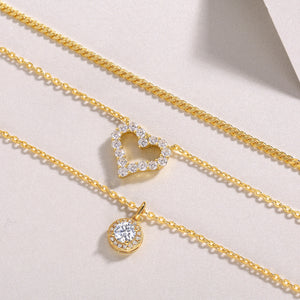 Sparkle Bead Swing Necklace
