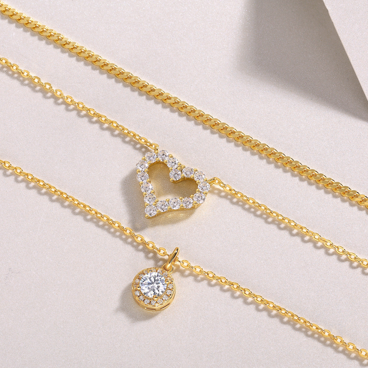 Sparkle Bead Swing Necklace