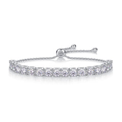 Square Tennis Slide Bracelet