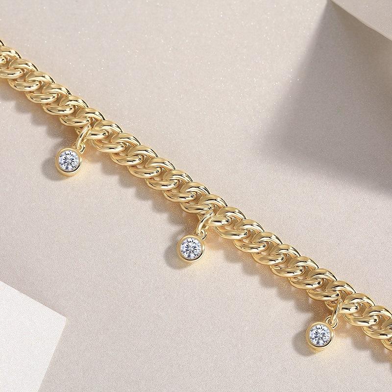 Dangle Bliss Chain Bracelet