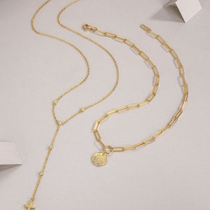 Lotus Faith Layer Necklace