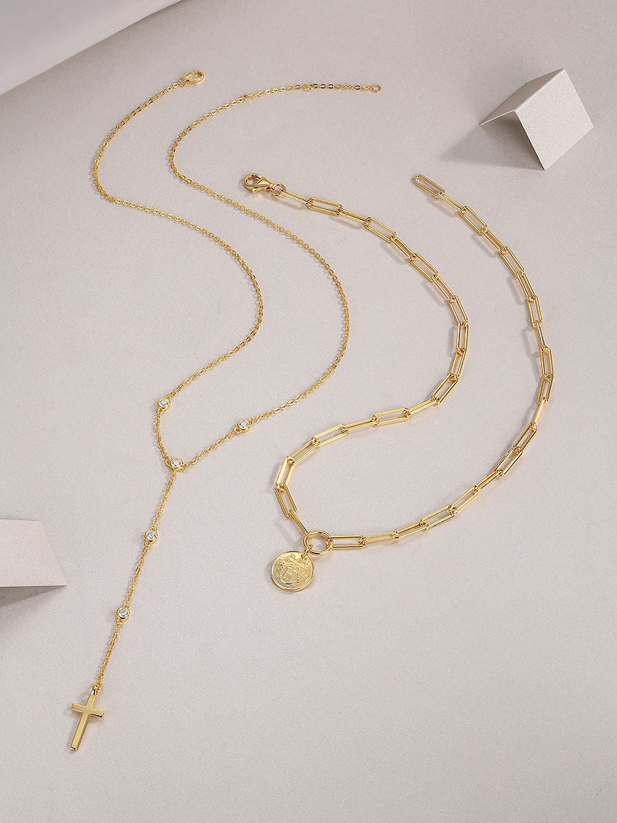 Lotus Faith Layer Necklace