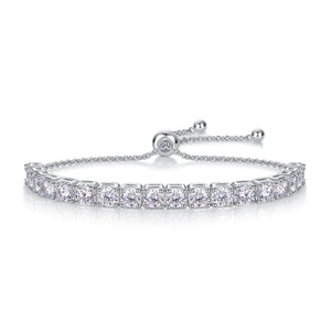 Square Tennis Eternity Bracelet