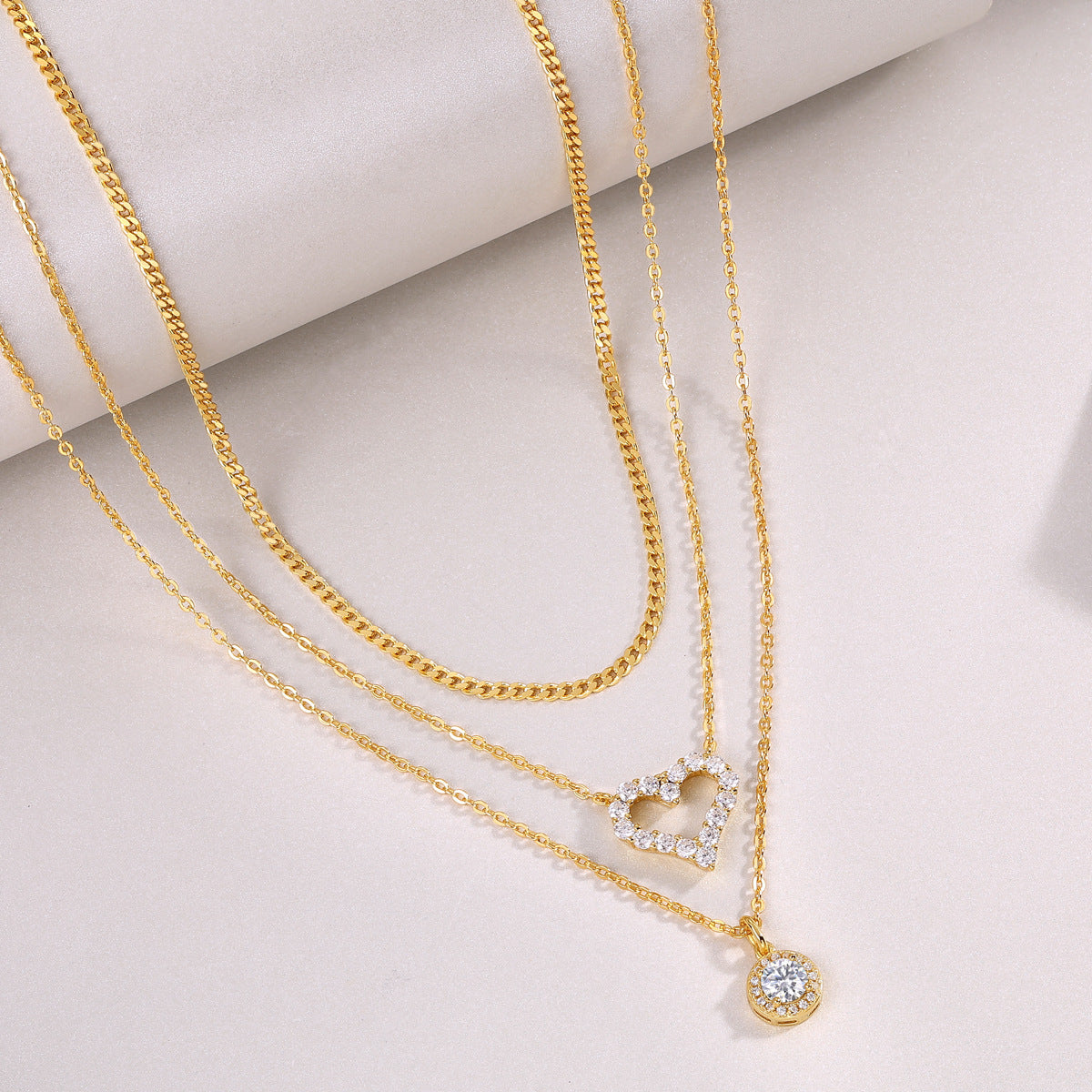 Sparkle Bead Swing Necklace