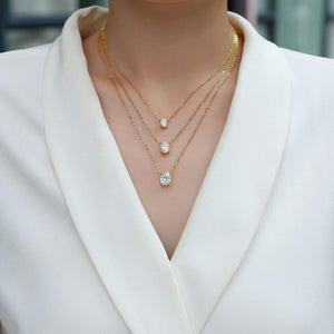 Tiered Spark Layer Necklace