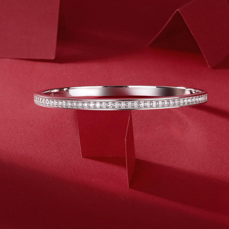 Radiant Pavé Cuff Bangle