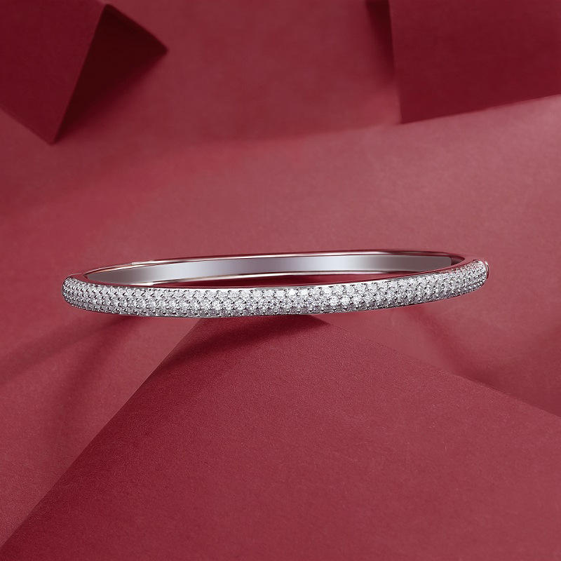 Pavé Eternity Bangle