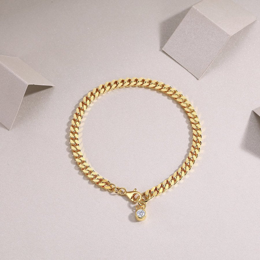 Heart Clasp Spark Bracelet