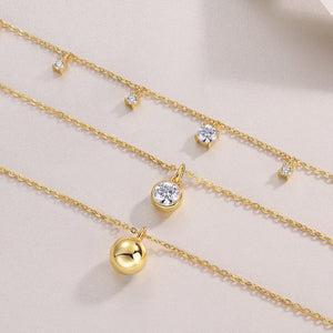 Dangle Spark Layer Necklace